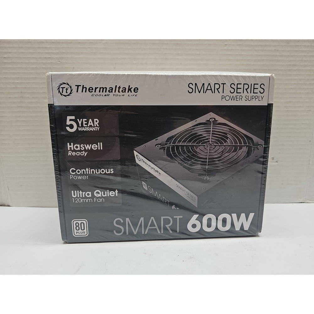 thermaltake SMART 600w 80 PLUS Power Supply W/ Active Pfc